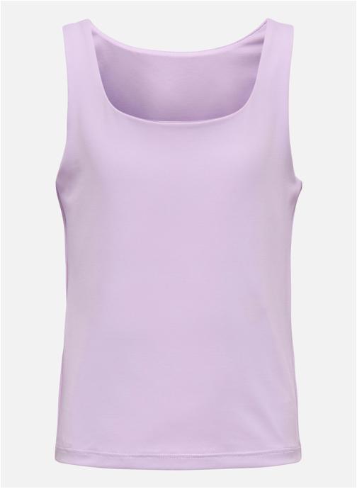 ONLY Débardeurs Débardeur coton moulante - 15339656 fille violet