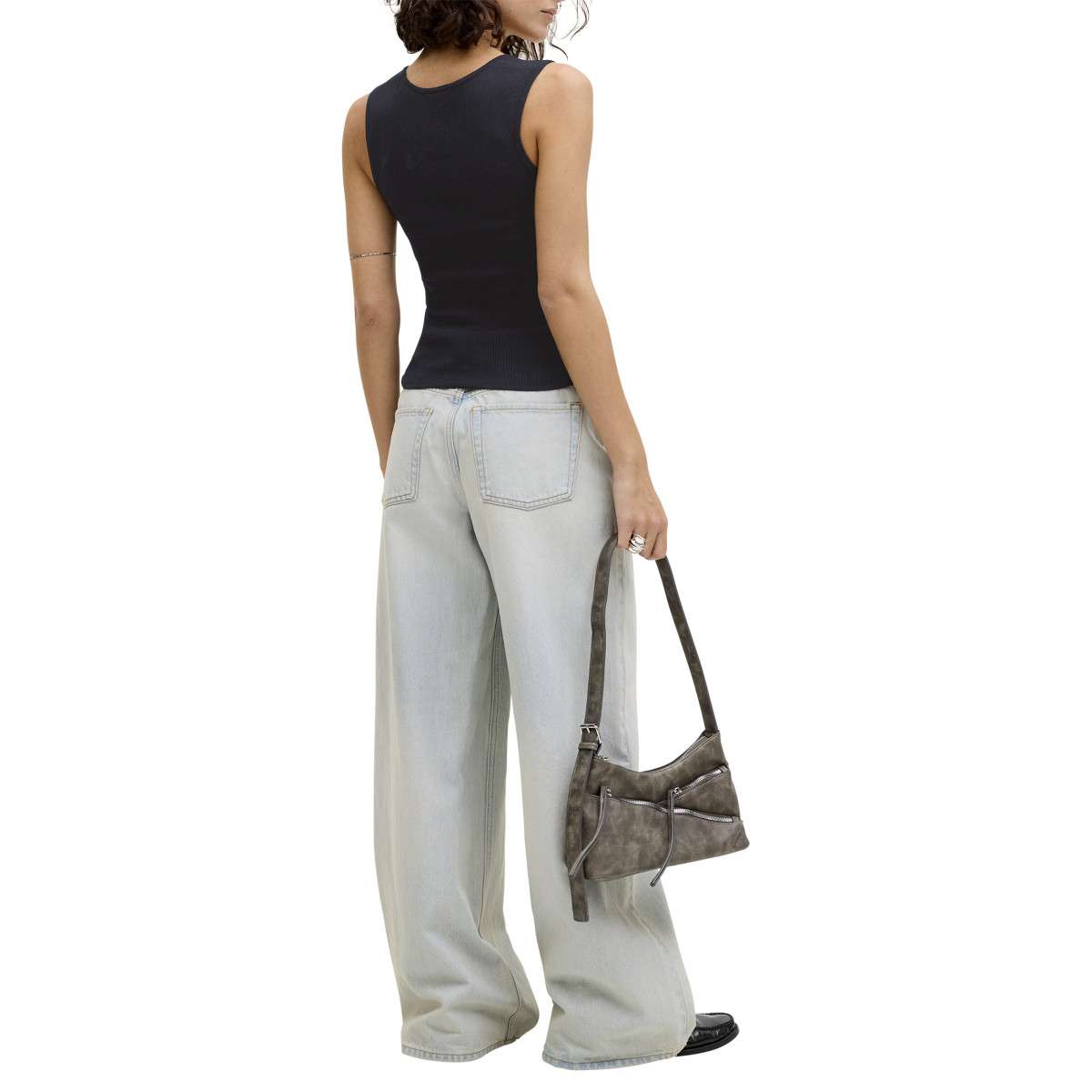 Débardeurs Débardeur ajusté - 12290769 femme noir JJXX Débardeurs Débardeur ajusté - 12290769 femme noir Noir