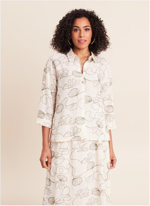 Bréal Chemises CHEMANNY femme blanc
