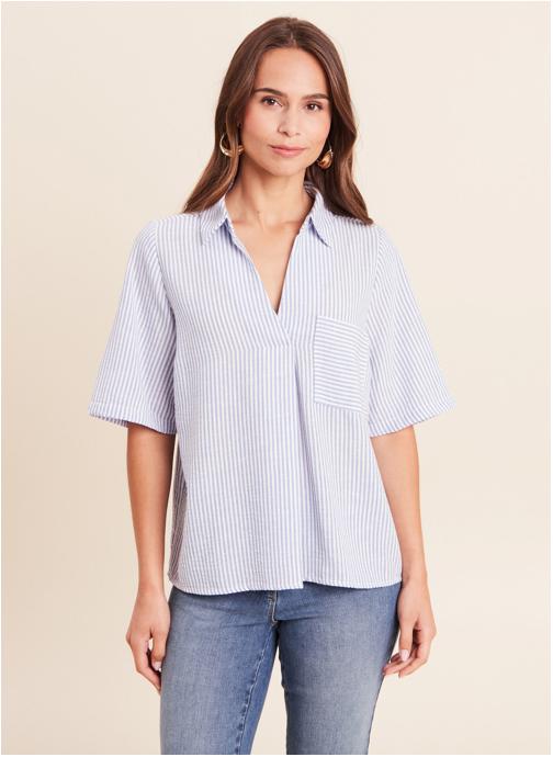 Bréal Chemises CELISHIRT femme bleu