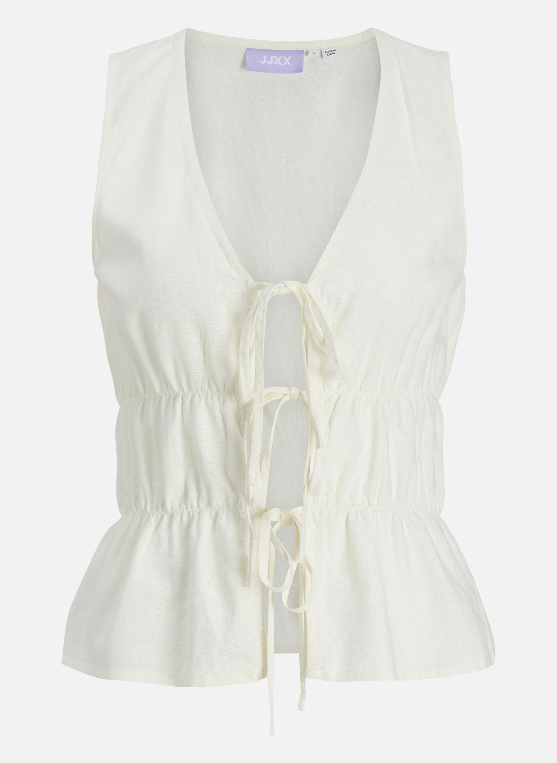 Tops Top ajusté - 12287713 femme blanc JJXX Tops Top ajusté - 12287713 femme blanc Blanc