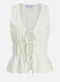 Tops Top ajusté - 12287713 femme blanc