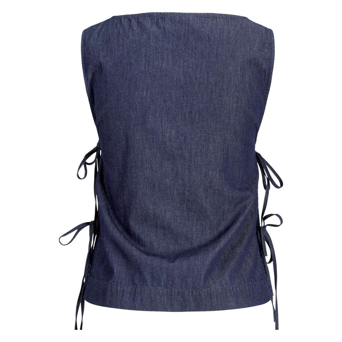 Tops Top coton - 12287865 femme bleu JJXX Tops Top coton - 12287865 femme bleu Bleu