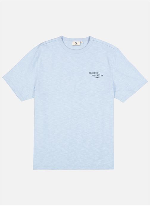 Garcia Tee-shirts T-shirt coton col rond droit - O261001 homme bleu