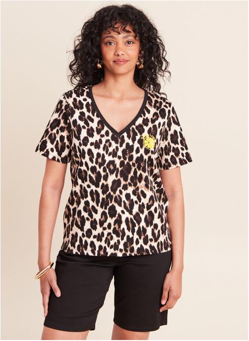 Bréal Tee-shirts TEVANALEO femme marron