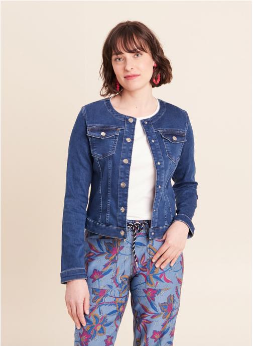 Bréal Vestes VEREVYJAIPUR femme bleu