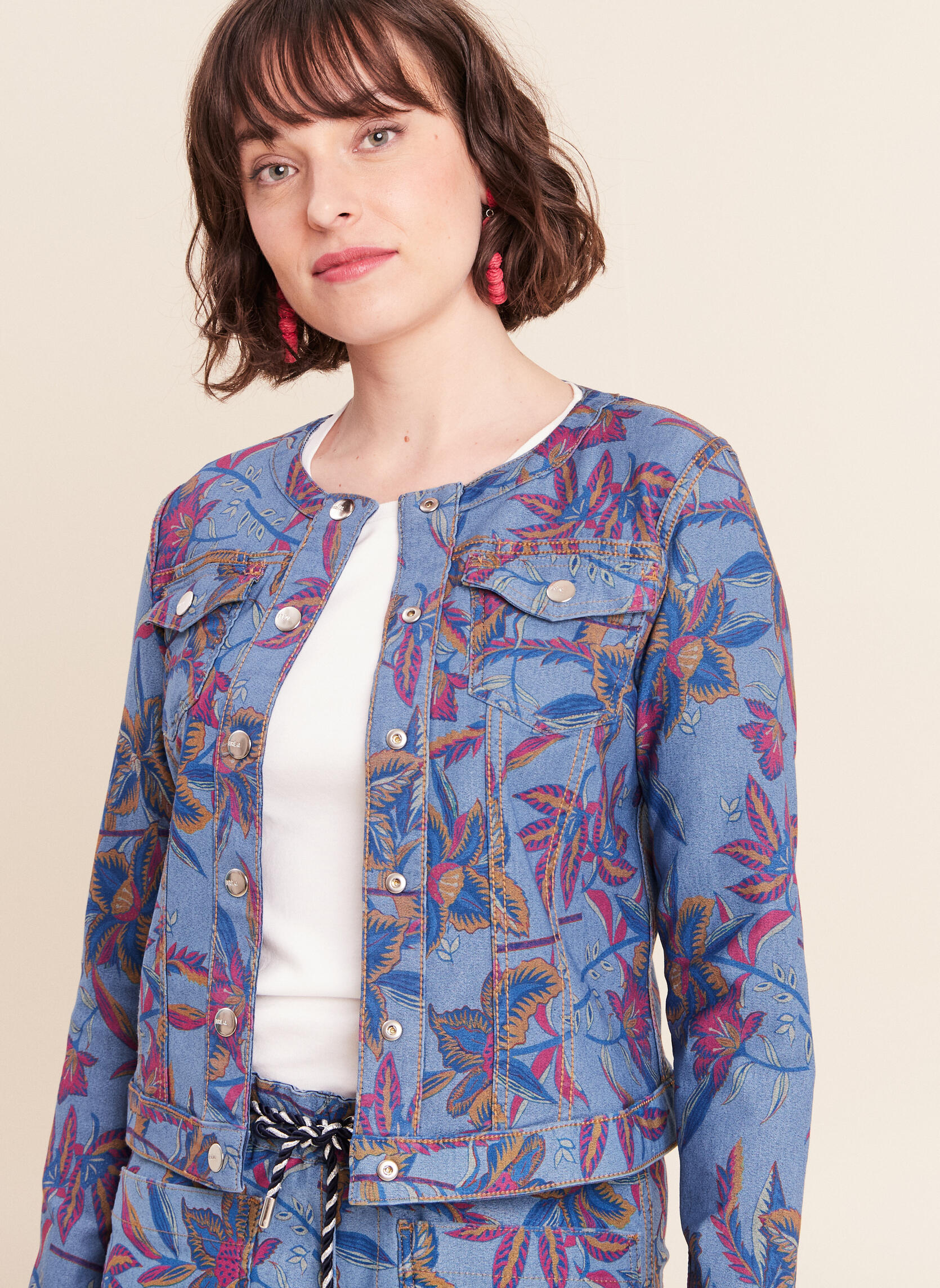 Vestes VEREVYJAIPUR femme bleu Bréal Vestes VEREVYJAIPUR femme bleu Bleu