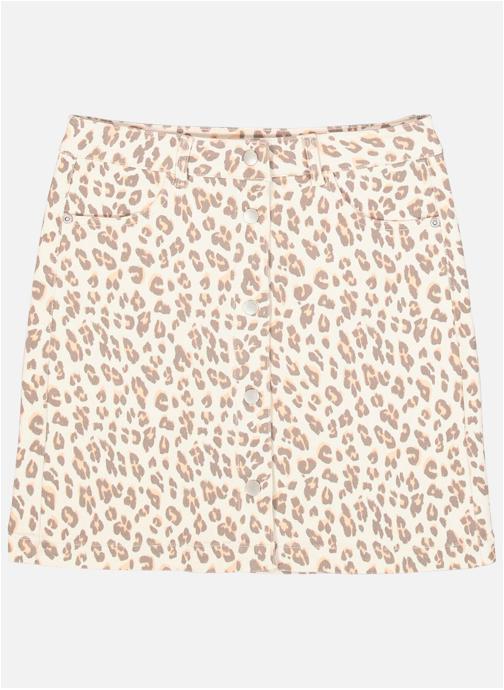 Garcia Jupes mi-longues Jupe courte coton - P260321 femme beige