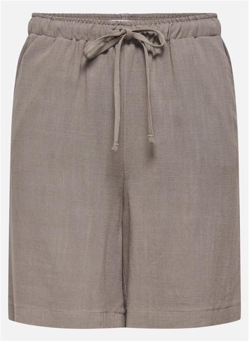 ONLY Shorts Short droit - 15333032 femme marron