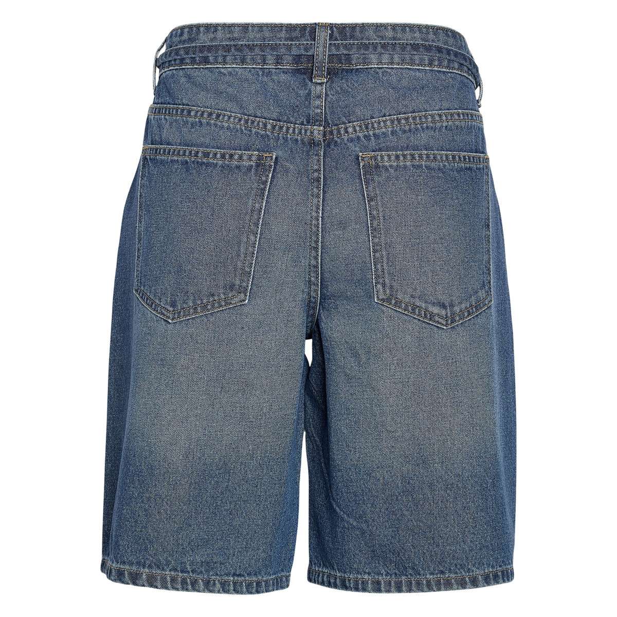 Shorts Short coton taille mi-longue droit - 27036893 femme bleu Noisy May Shorts Short coton taille mi-longue droit - 27036893 femme bleu Bleu