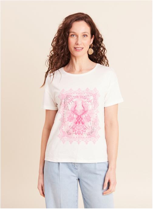 Bréal Tee-shirts TISHIVA femme blanc