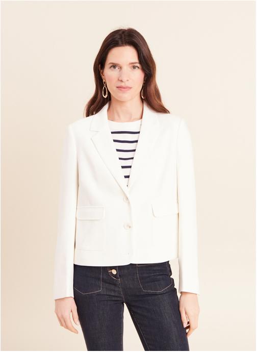 Bréal Vestes VECOLINE femme blanc