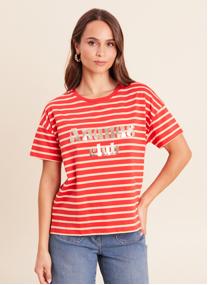 Tee-shirts TIRAYNANAS femme orange Bréal Tee-shirts TIRAYNANAS femme orange Orange