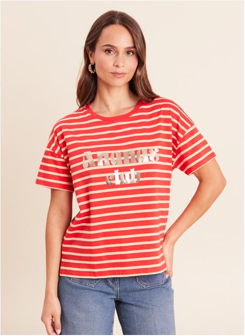 Bréal Tee-shirts TIRAYNANAS femme orange