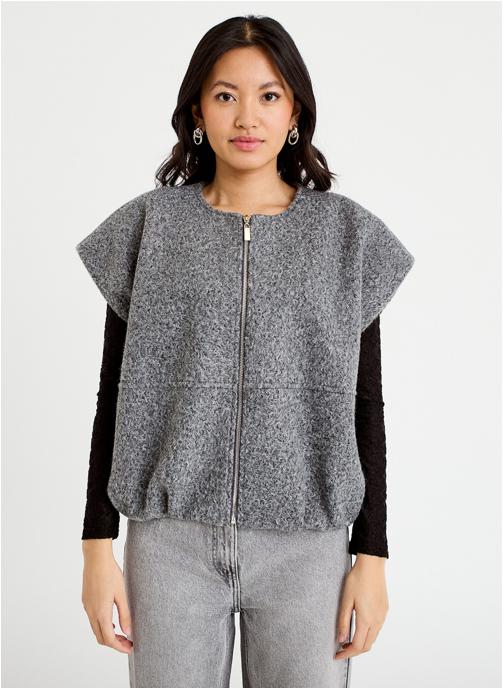 Cache Cache Gilets KSHERBOU femme gris