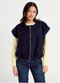 Gilets KSHERBOU femme bleu Cache Cache Gilets KSHERBOU femme bleu Bleu marine