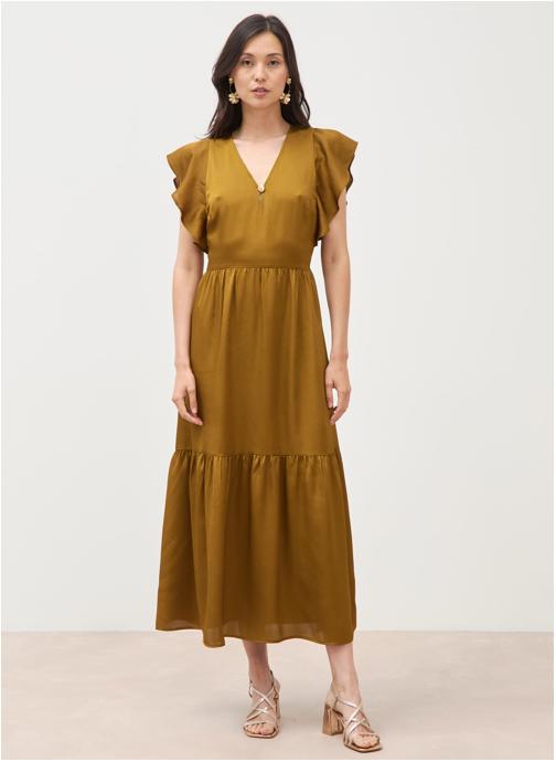 Bonobo Robes Robes longues - SABIROLF femme vert