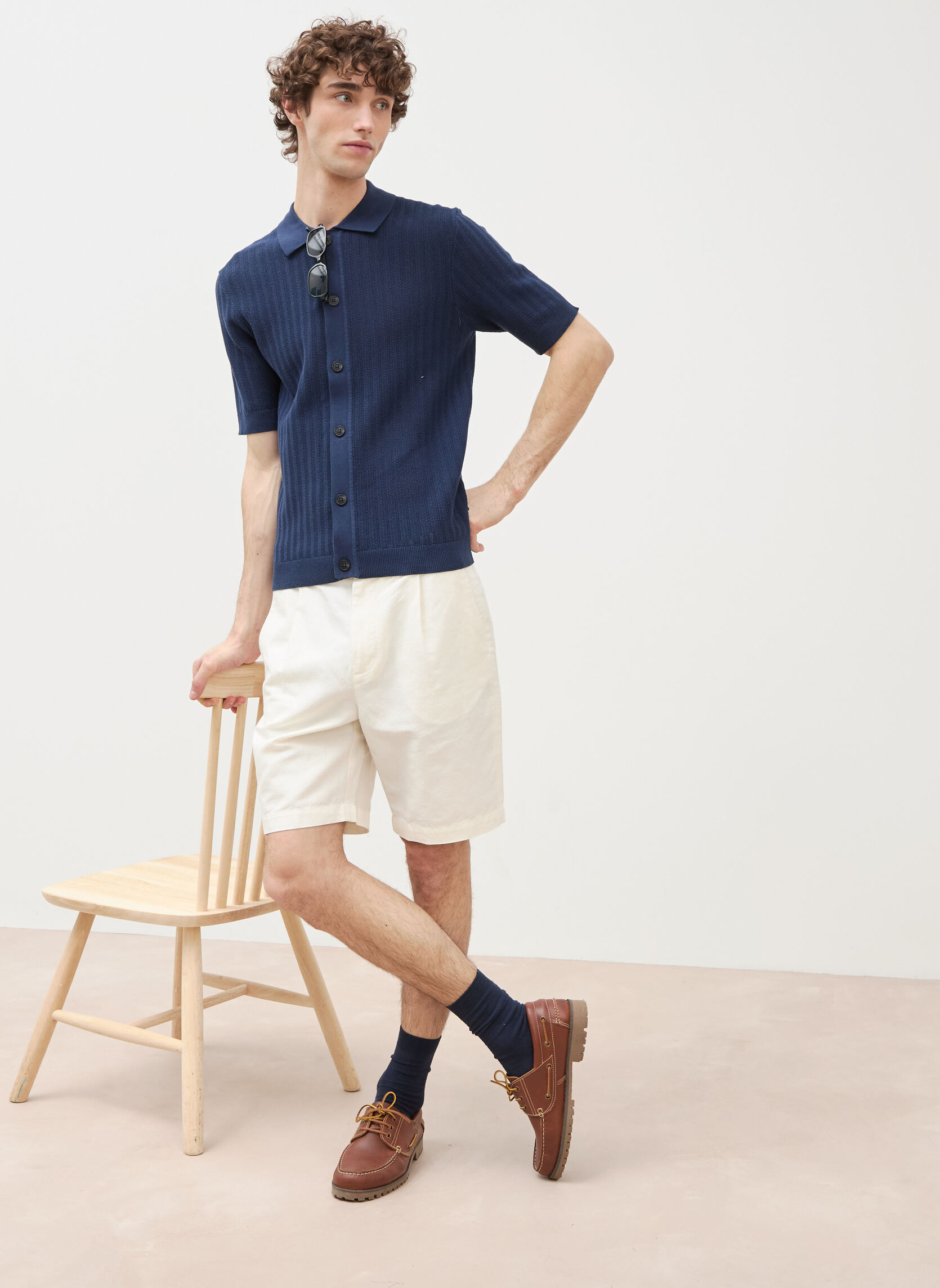 Bermudas SKEBERLINH homme blanc Bonobo Bermudas SKEBERLINH homme blanc Blanc