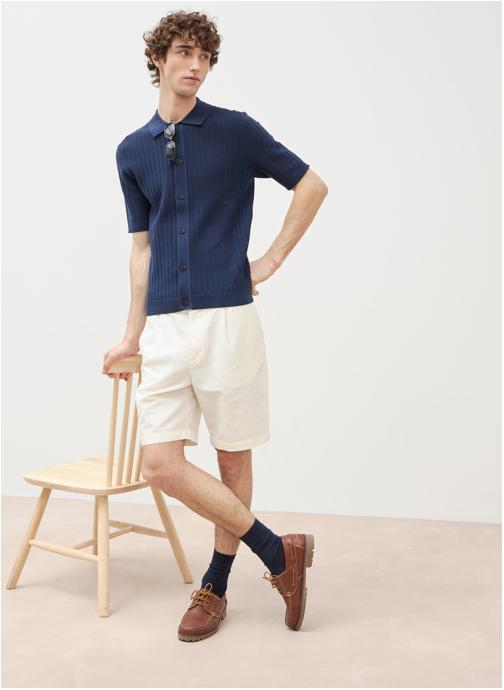 Bonobo Bermudas SKEBERLINH homme blanc