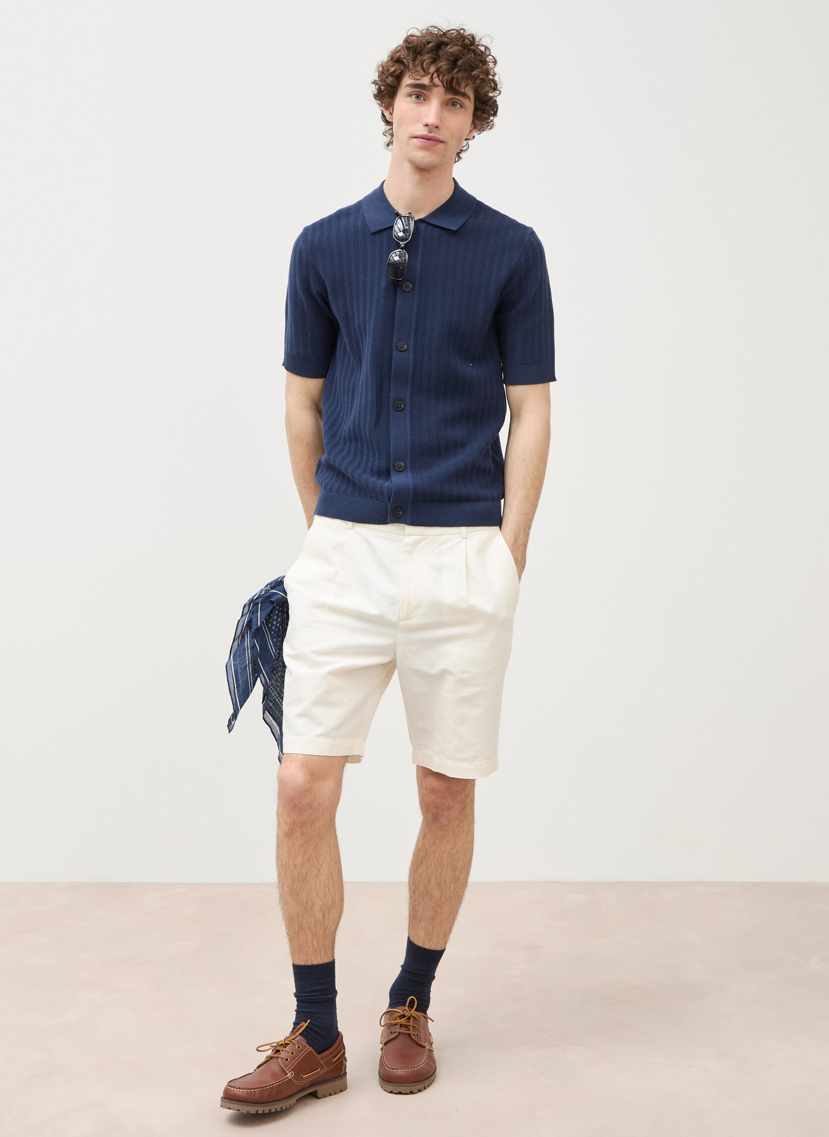 Bermudas SKEBERLINH homme blanc Bonobo Bermudas SKEBERLINH homme blanc Blanc