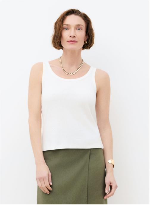 Caroll Débardeurs 261T-TABY femme blanc