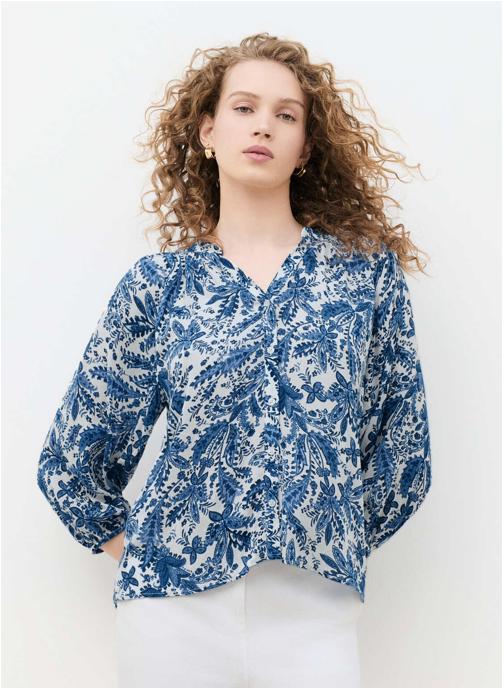 Caroll Chemises 261C-CAUBIE2 femme bleu
