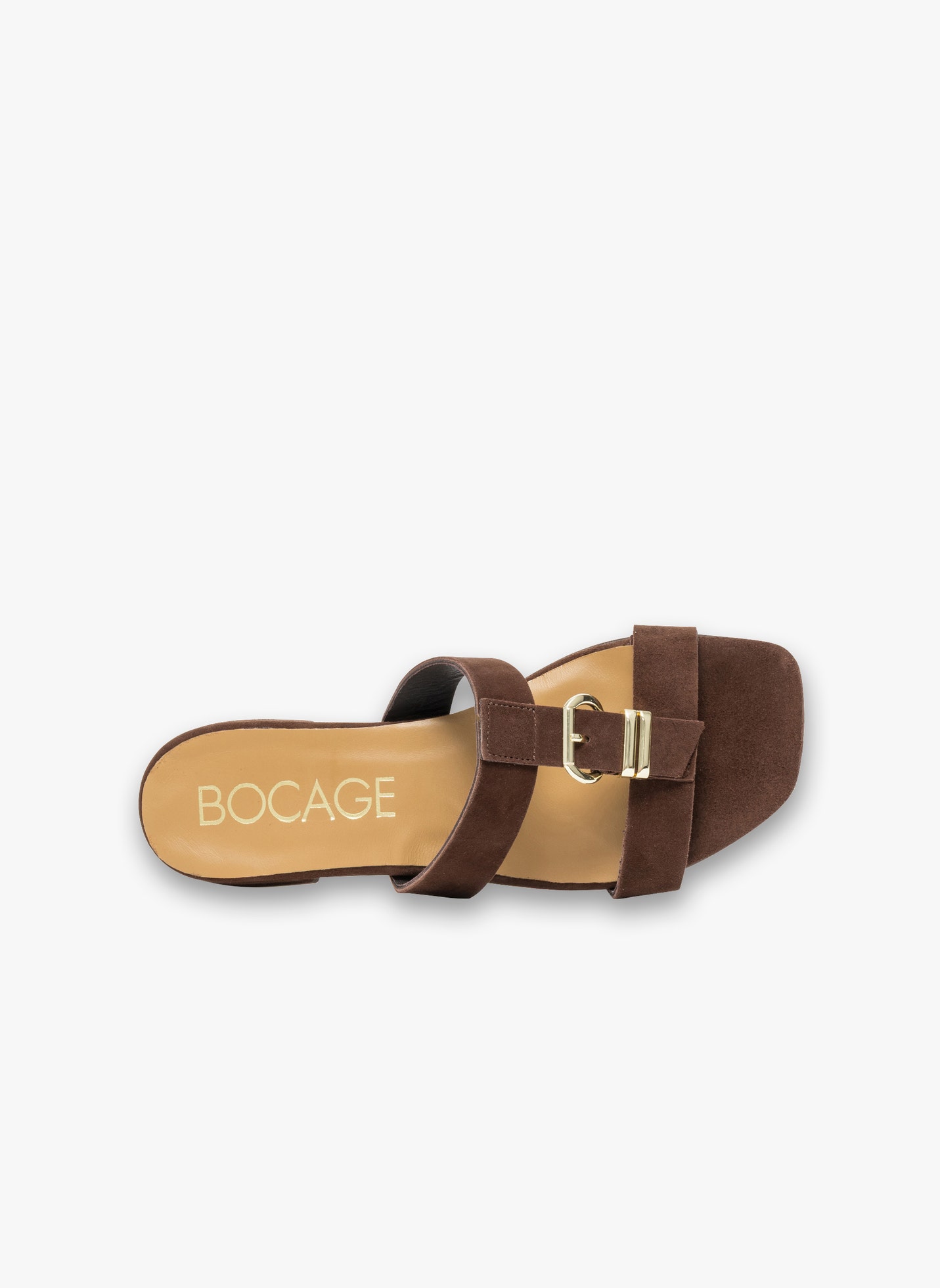 Mules YSEE femme marron Bocage Mules YSEE femme marron Marron foncé