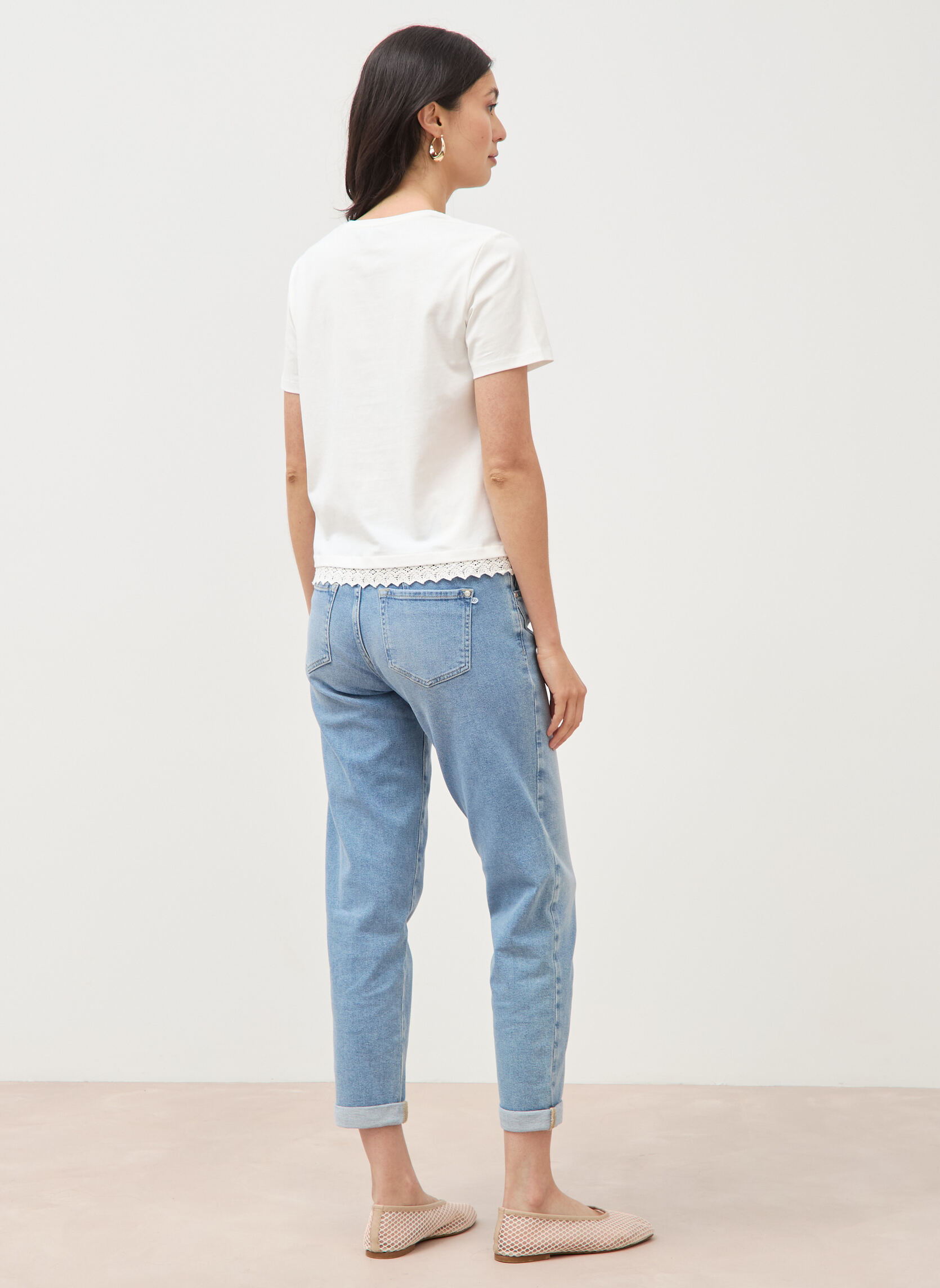 Tee-shirts MACRABACOUF femme blanc Bonobo Tee-shirts MACRABACOUF femme blanc Blanc