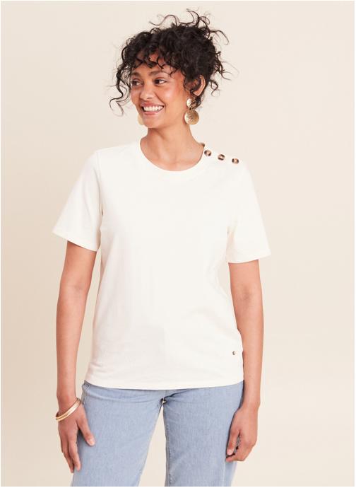 Bréal Tee-shirts TIBRIRONNA femme blanc