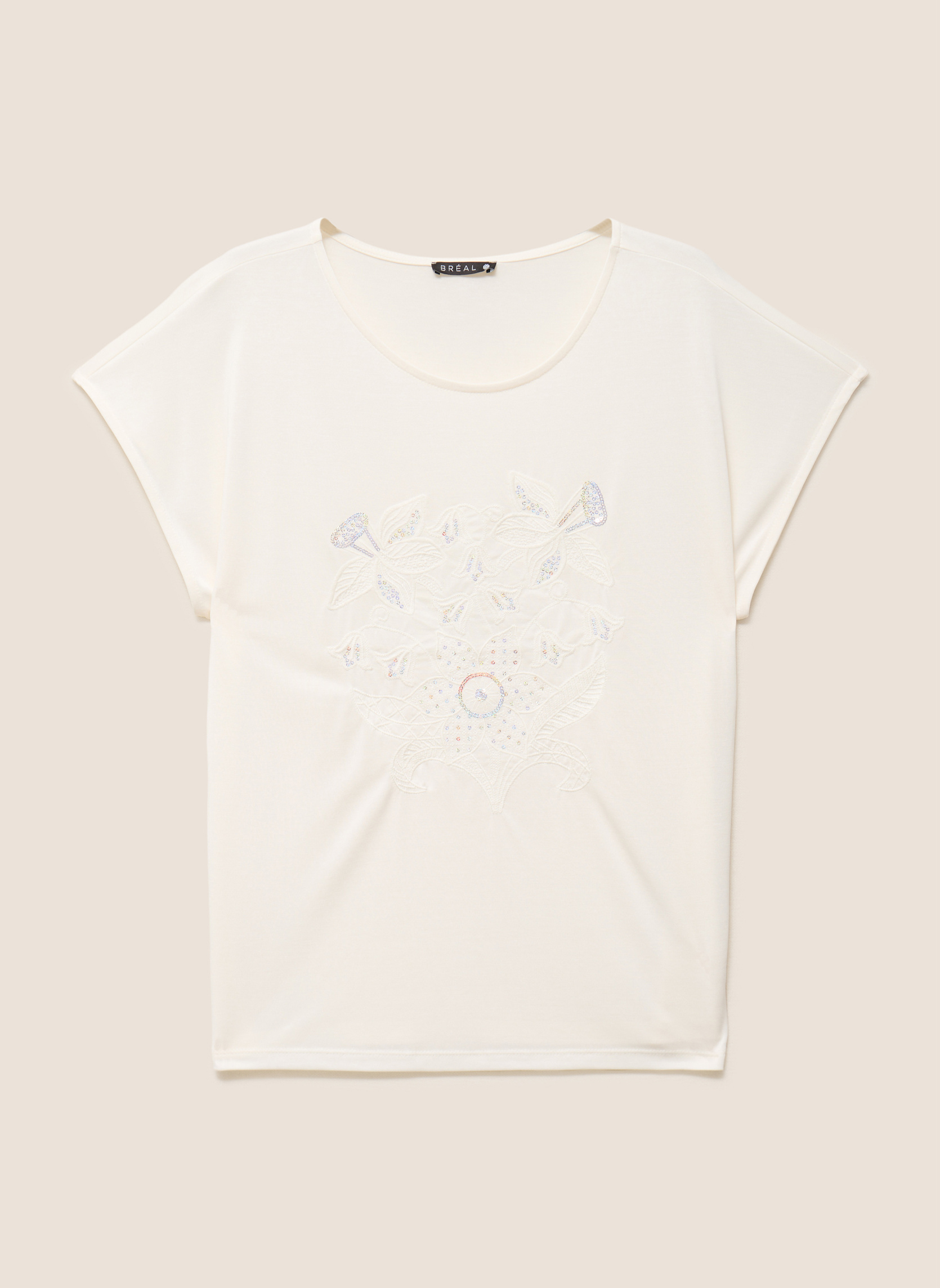 Tee-shirts TEBRODIAN femme blanc Bréal Tee-shirts TEBRODIAN femme blanc Blanc