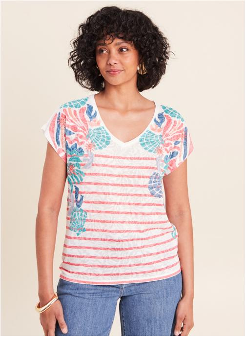 Bréal Tee-shirts TIMALOTEL femme blanc