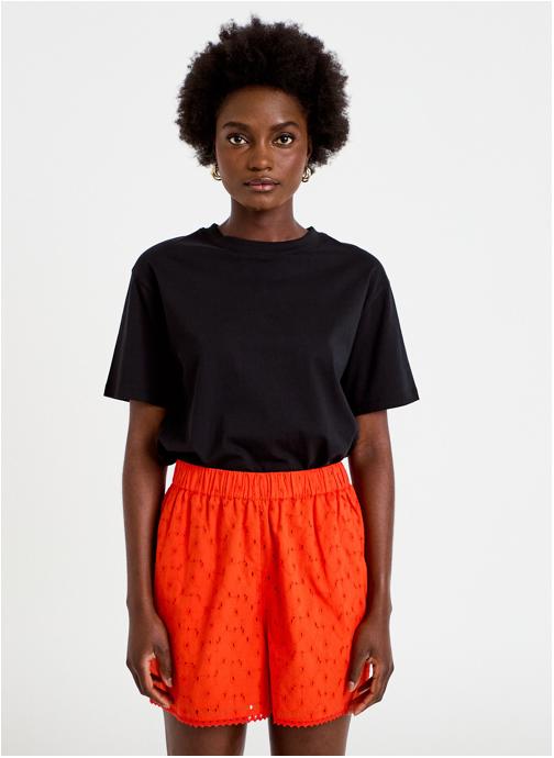 Cache Cache Shorts SHOBROCUTE femme orange