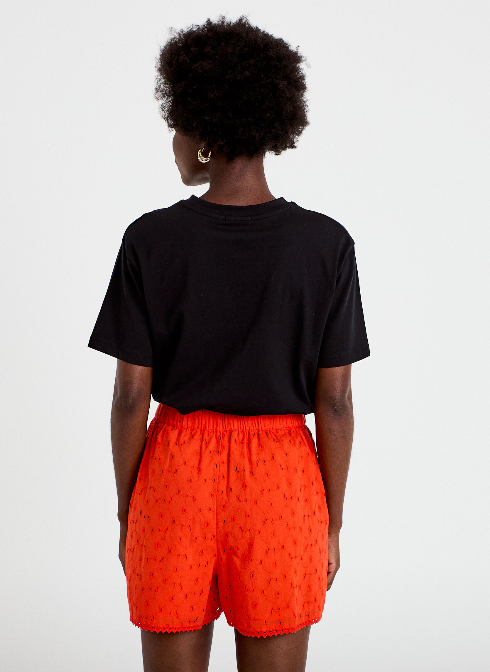 Shorts SHOBROCUTE femme orange Cache Cache Shorts SHOBROCUTE femme orange Orange foncé