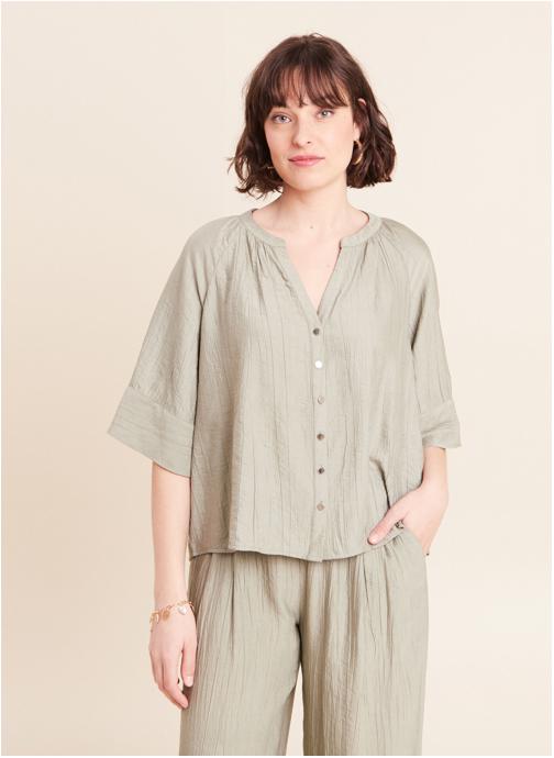 Bréal Blouses CHEPEPINY femme vert