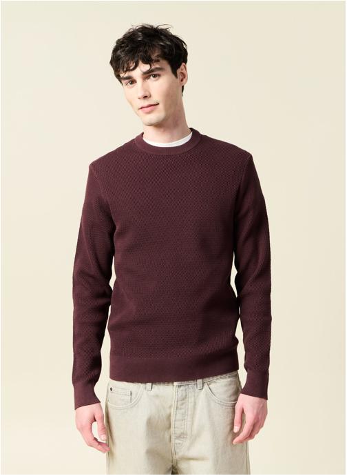 Bonobo Pulls ESCHAPUL3H homme bordeaux