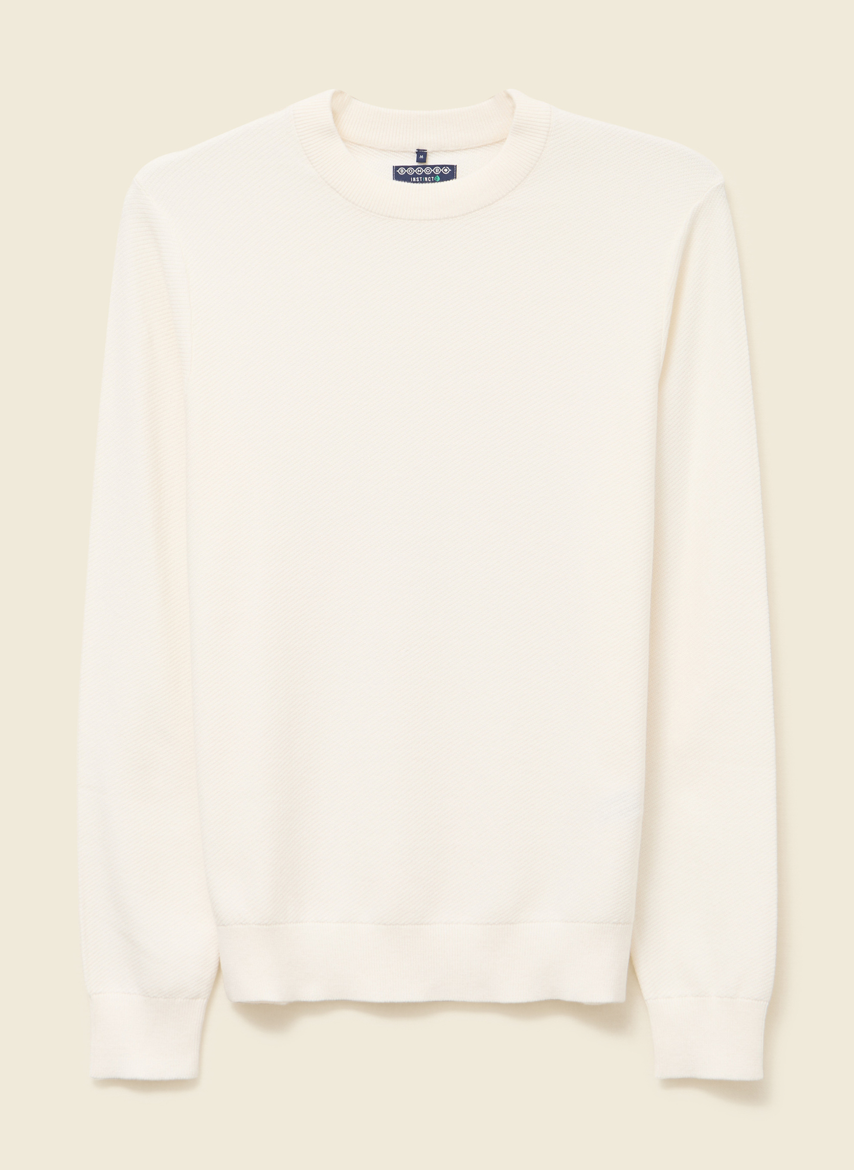Pulls ESCHEVDIAG2H homme blanc Bonobo Pulls ESCHEVDIAG2H homme blanc Blanc
