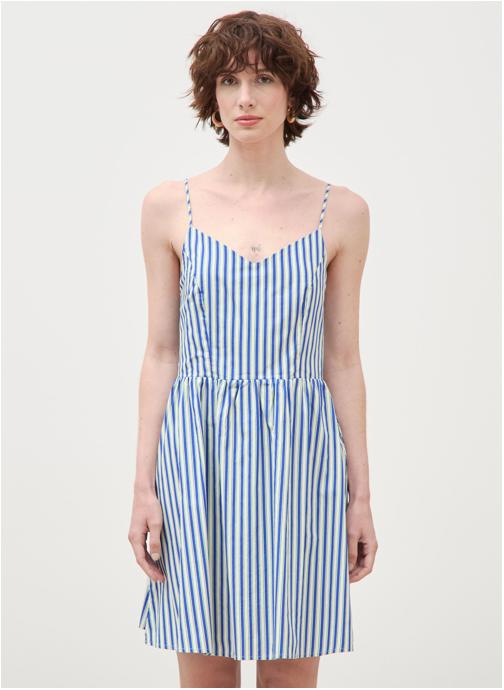 Bonobo Robes Robes courtes - FINEROCF femme bleu
