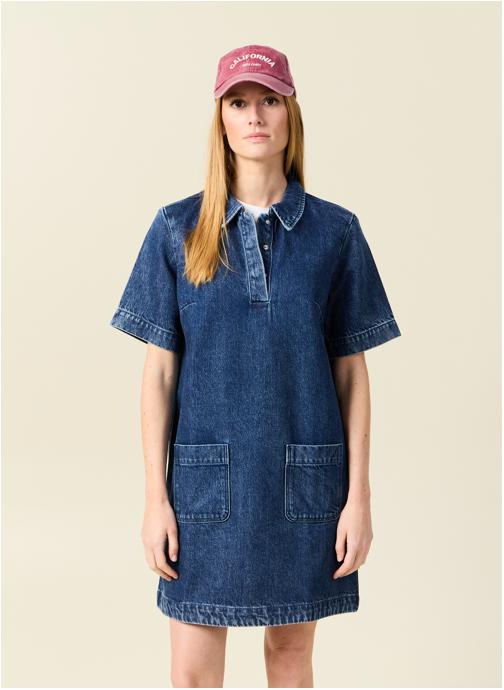 Bonobo Robes Robes courtes - ICOROCF femme bleu