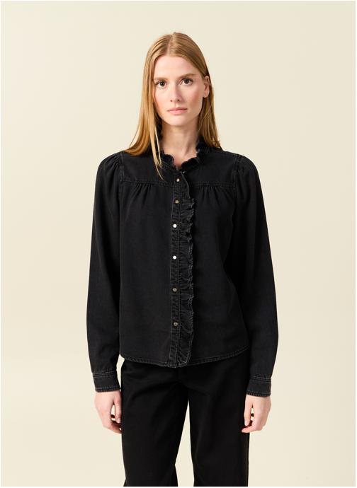 Bonobo Chemises RUFDENIMF femme noir