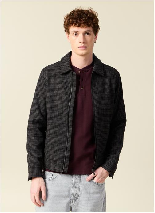 Bonobo Vestes COLCHEKBLOUH homme gris