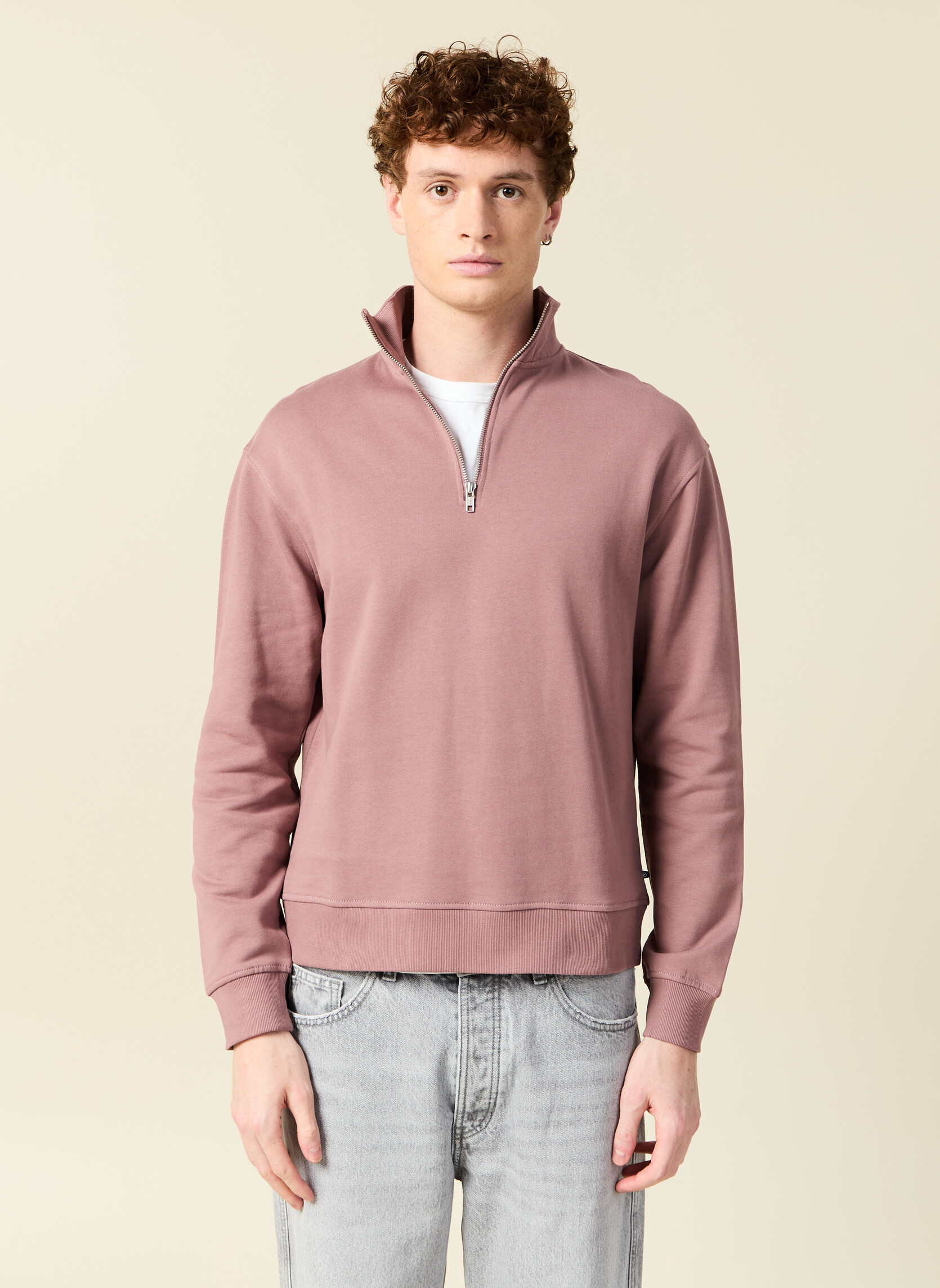 Sweats à capuche SWEATMIZIPH homme rose Bonobo Sweats à capuche SWEATMIZIPH homme rose Rose pastel
