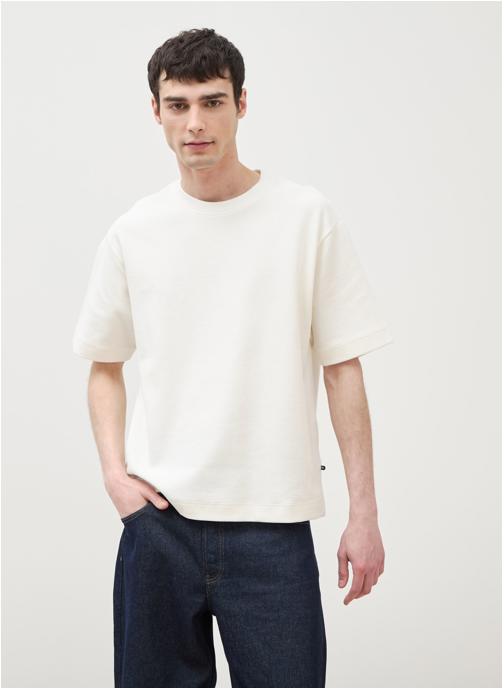 Bonobo Tee-shirts HEAVYTEE3H homme blanc