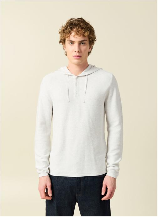Bonobo Sweats à capuche SUMHOODPUL3H homme blanc