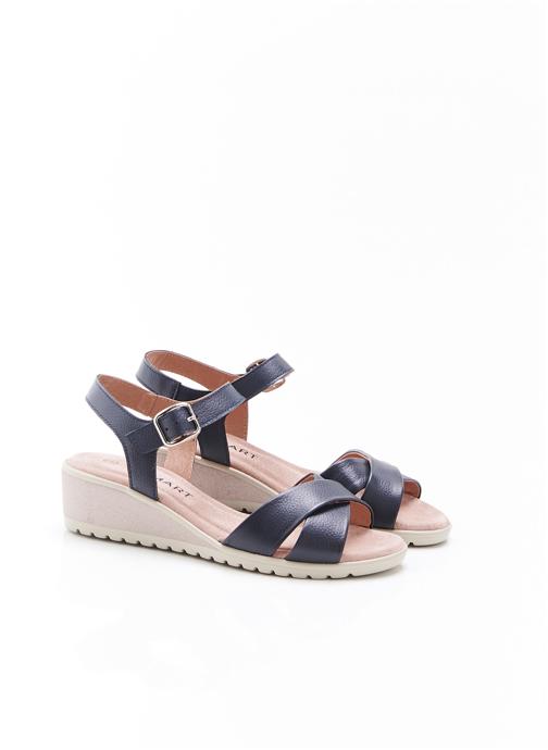 Damart Sandales Sandales compensées femme bleu