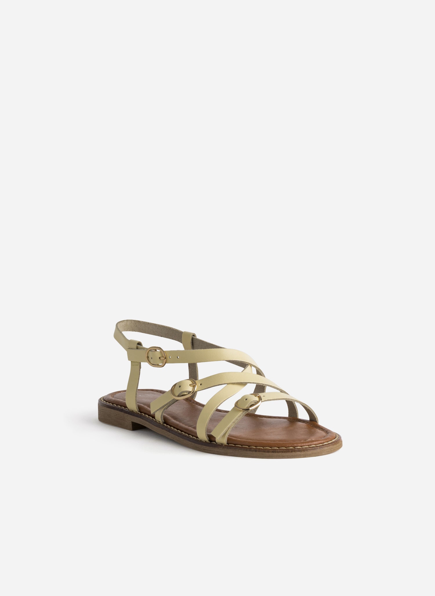 Sandales SWANN femme jaune Eram Sandales SWANN femme jaune Jaune