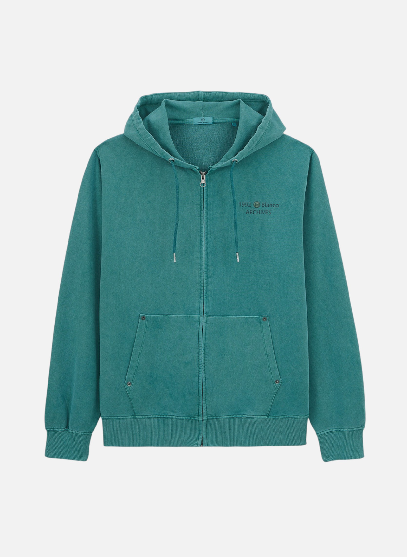 Sweats à capuche Sweat à capuche homme vert Serge Blanco Sweats à capuche Sweat à capuche homme vert Vert