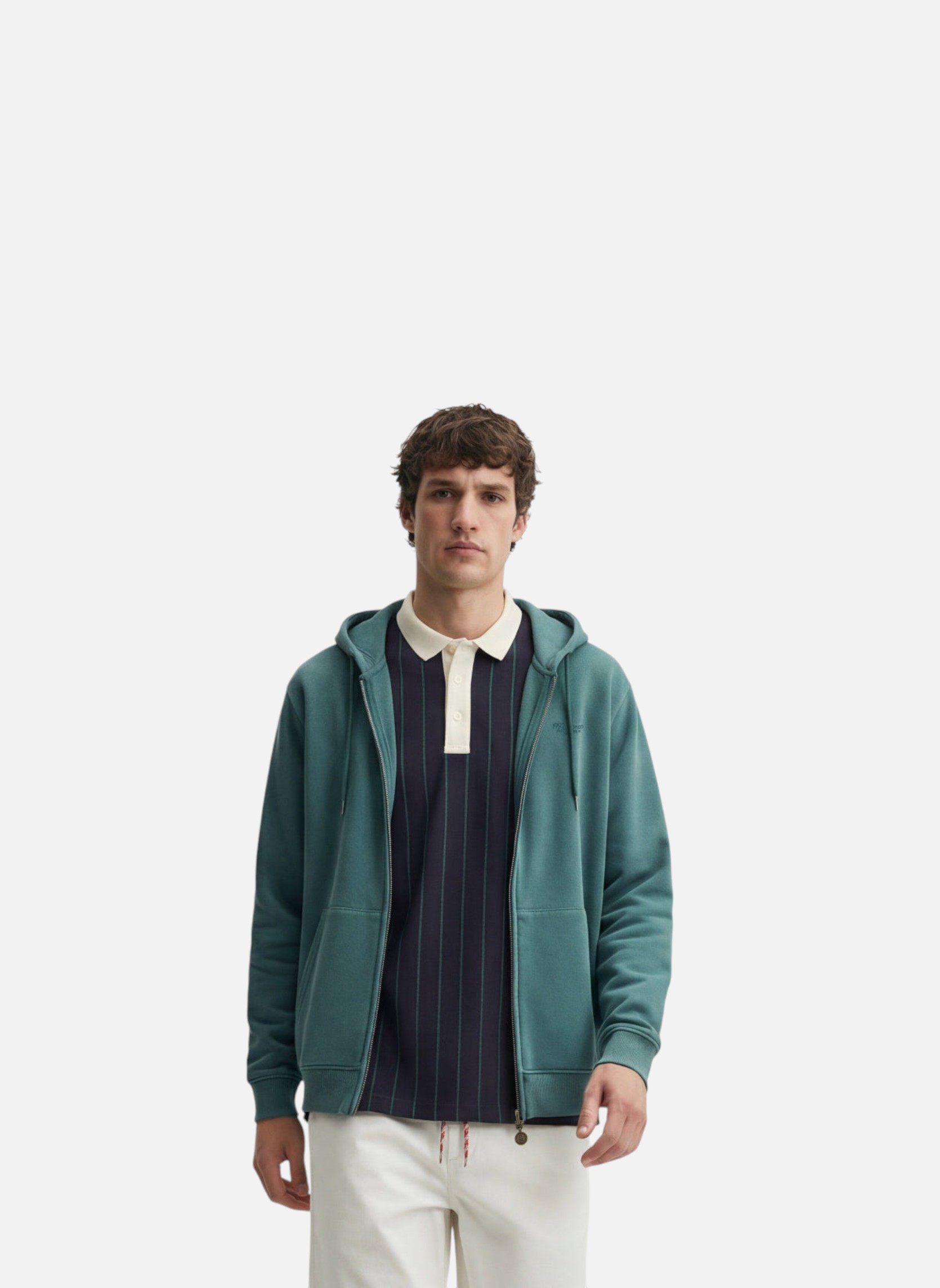 Sweats à capuche Sweat à capuche homme vert Serge Blanco Sweats à capuche Sweat à capuche homme vert Vert