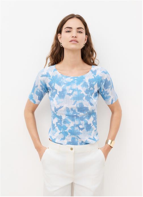 Caroll Pulls 262K-MFIONA femme bleu