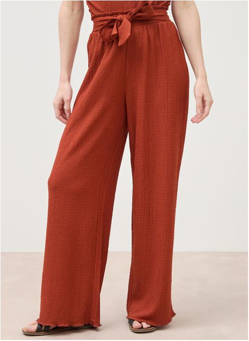 Bonobo Pantalons droit SMOCKPAN2#F femme marron