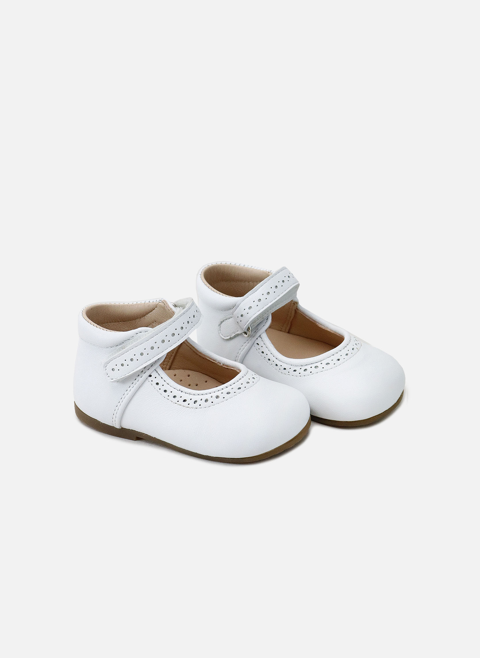 Ballerines Mary Jane 3539AA-ALFA-BLANCO fille blanc Eli 1957 Ballerines Mary Jane 3539AA-ALFA-BLANCO fille blanc Blanc